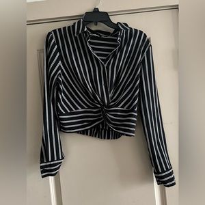 Long sleeve Crop Top